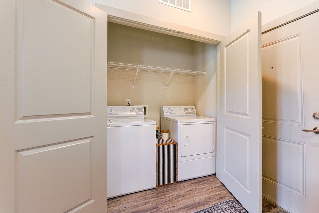 our apartments have a laundry room with washer and dryer