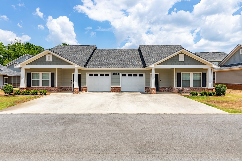 a house with a garage and a driveway