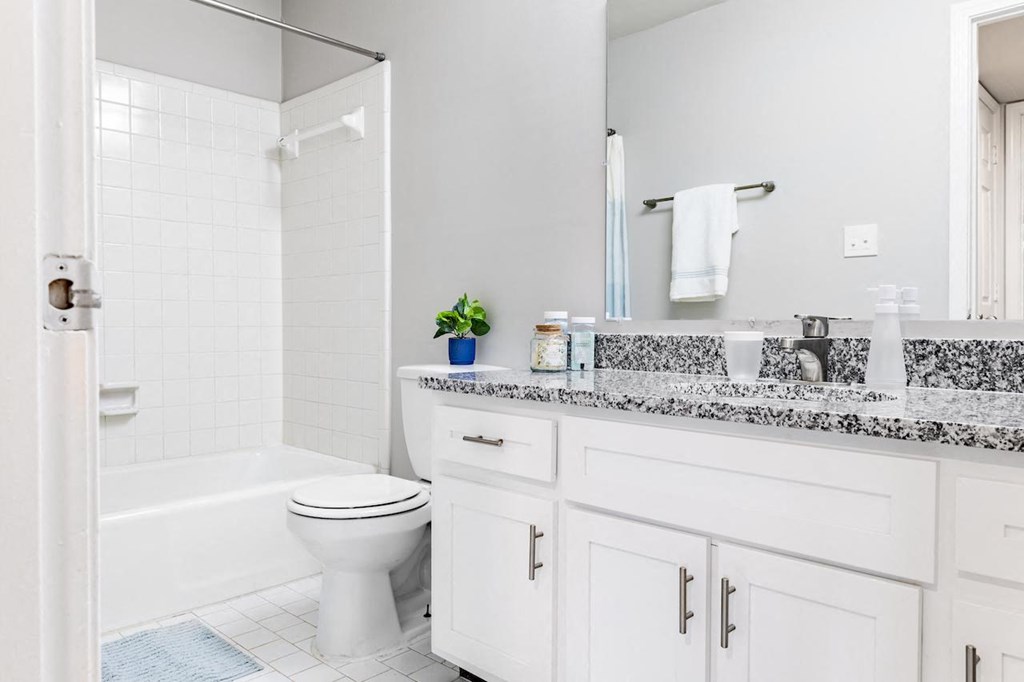 a bathroom with a toilet sink and bathtub