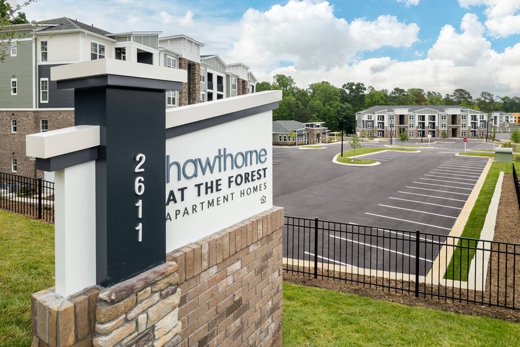 exterior sign and building