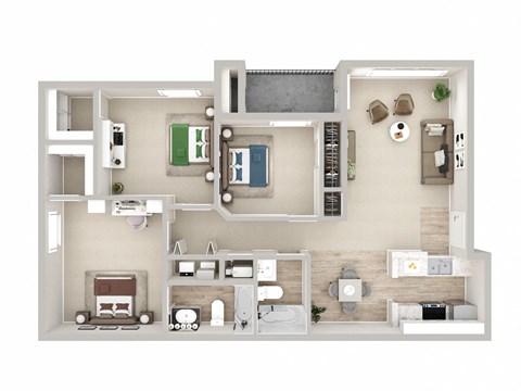 3004 Ivey Wood Lane 2-3 Beds Apartment for Rent - Photo Gallery 24