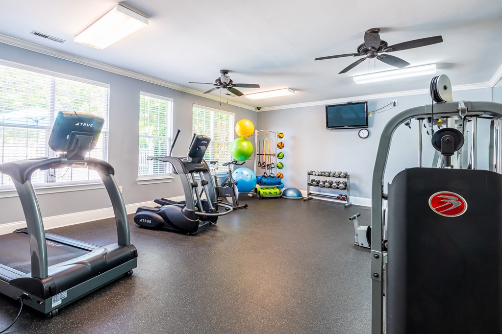 24-hour fitness center