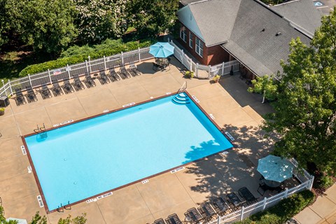 resort style pool