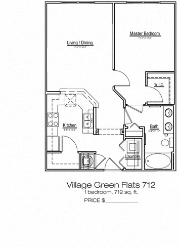 Main Street Square Village Green Floor Plan