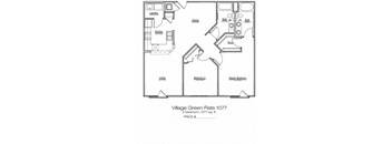 Village Green Flats Apartment Home at Main Street Square