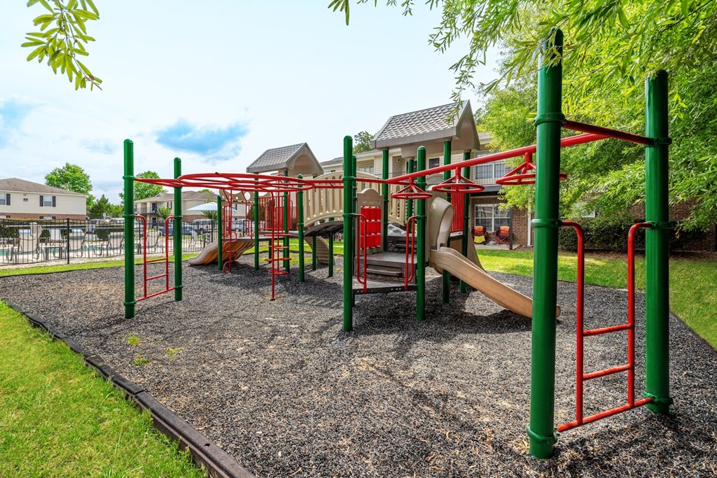 our playground is equipped with a variety of equipment for children to enjoy