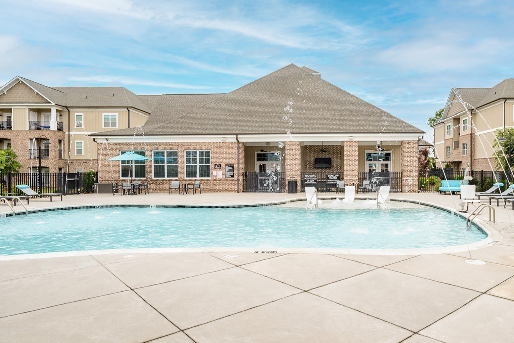 our apartments at the district feature a swimming pool