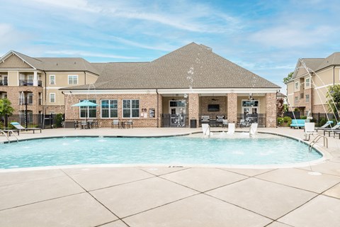 our apartments at the district feature a swimming pool