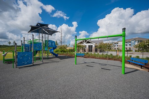 our apartments have a playground for your kids to play