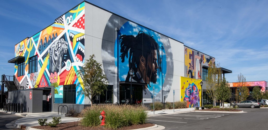 UHill Walls Mural in Durham, NC