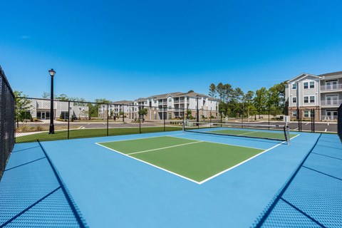 Two Pickle Ball Courts with Lighting
