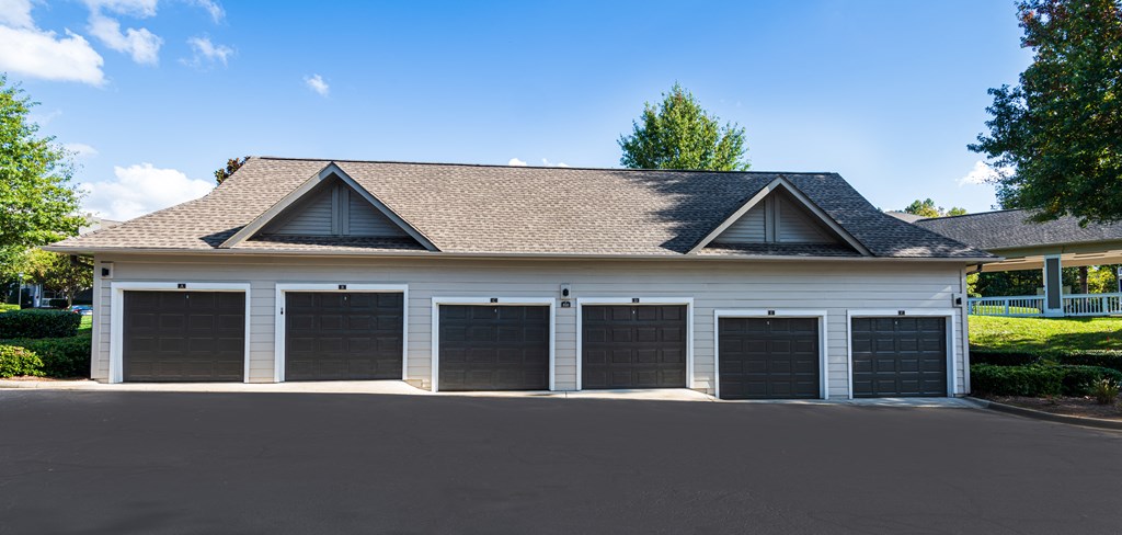 Detached Garages at 501 Estates apartment homes in Durham, NC