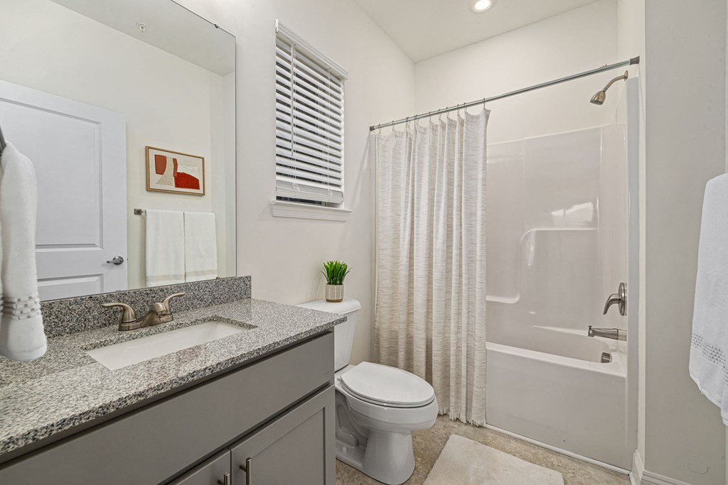 a bathroom with a sink and a toilet and a shower
