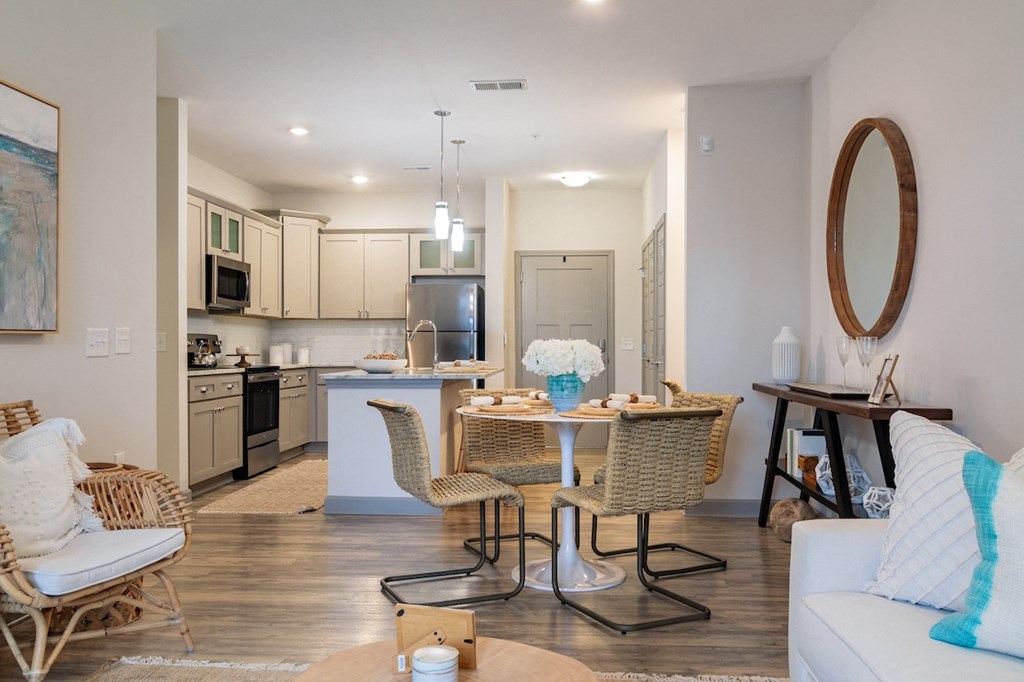 Open-Concept Floorplans at Hawthorne at Smith Creek Apartments in Wilmington, NC