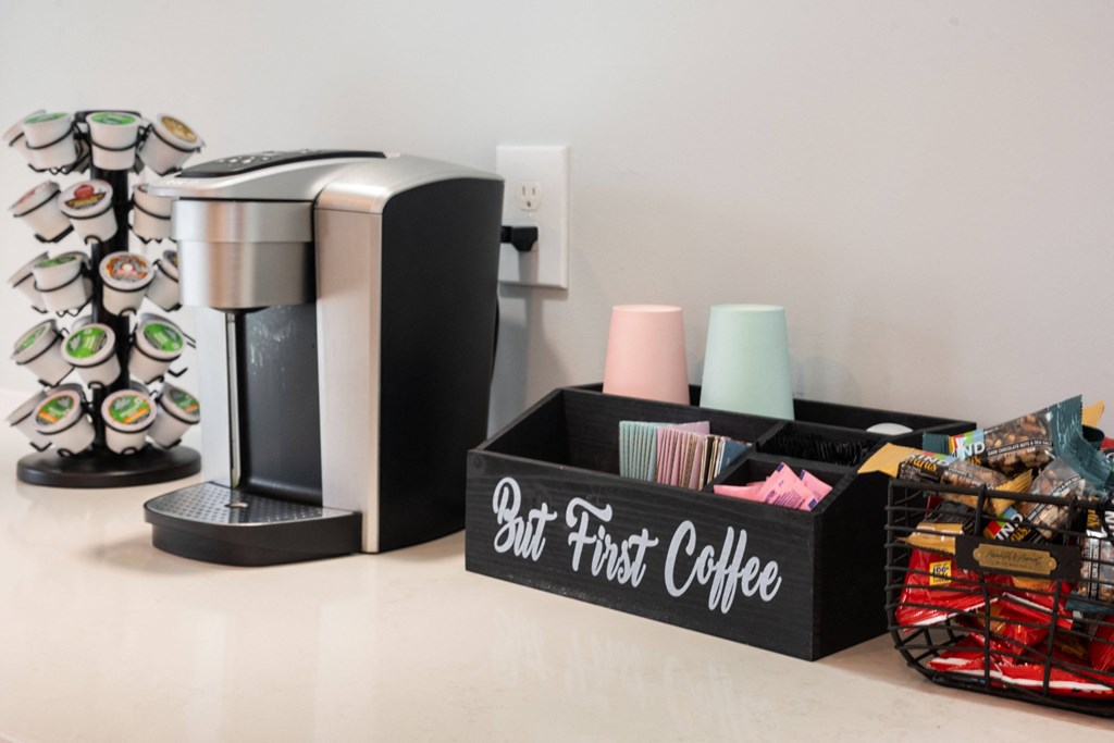 coffee bar for clubhouse