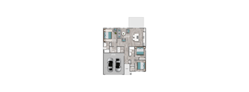a floor plan of 2100 sq ft