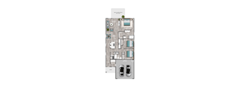 a floor plan of the integra condos