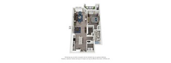 The Grandover is a 1 bedroom, 1 bathroom floor plan at 8 West in Greensboro, NC