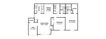 2 Bedroom