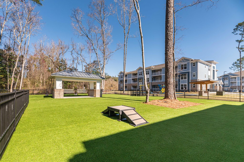 the preserve at ballantyne commons yard with picnic table and gazebo