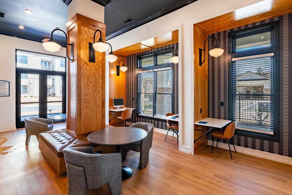 Resident Lounge with Complimentary Starbucks Coffee Bar