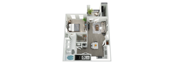 our apartments showcase a flexibility with our floor plans