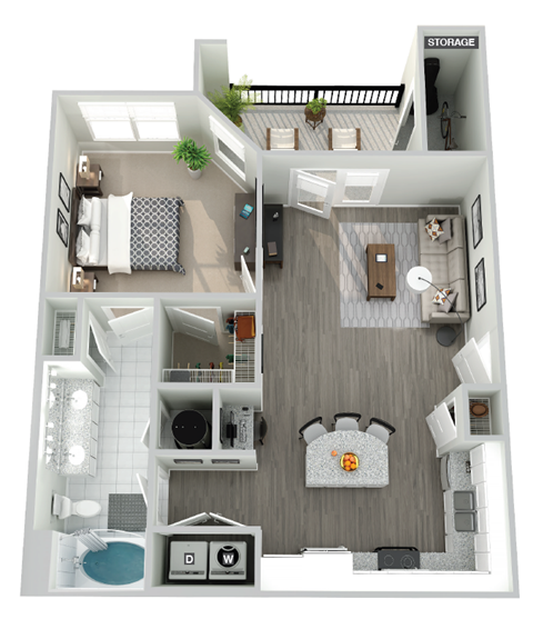 bedroom floor plan an in 2d