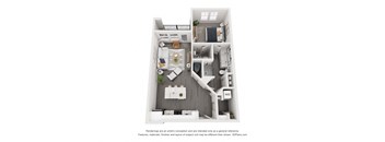 a 1 bedroom floor plan  summit