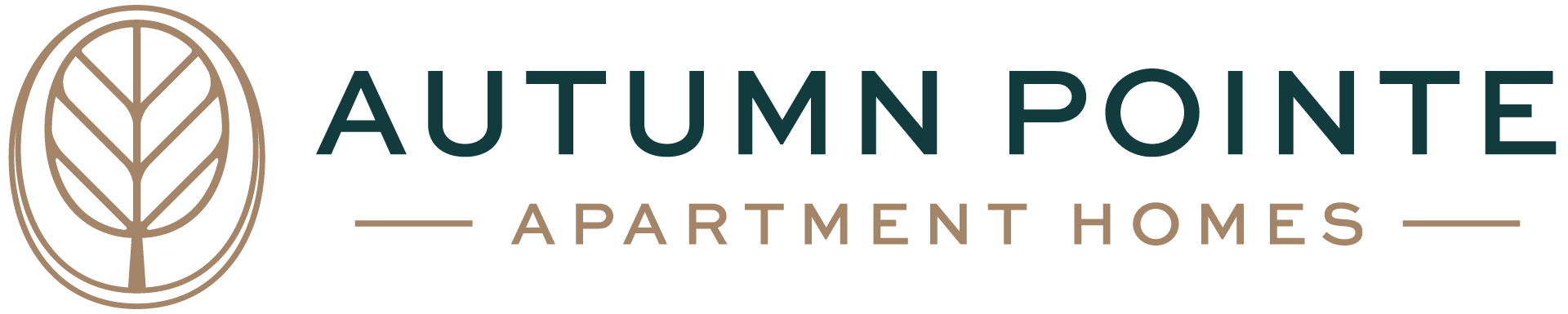 a green background with the words autumn point apartments homes