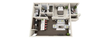a 1 bedroom795 sq ft floor plan  950 sq ft