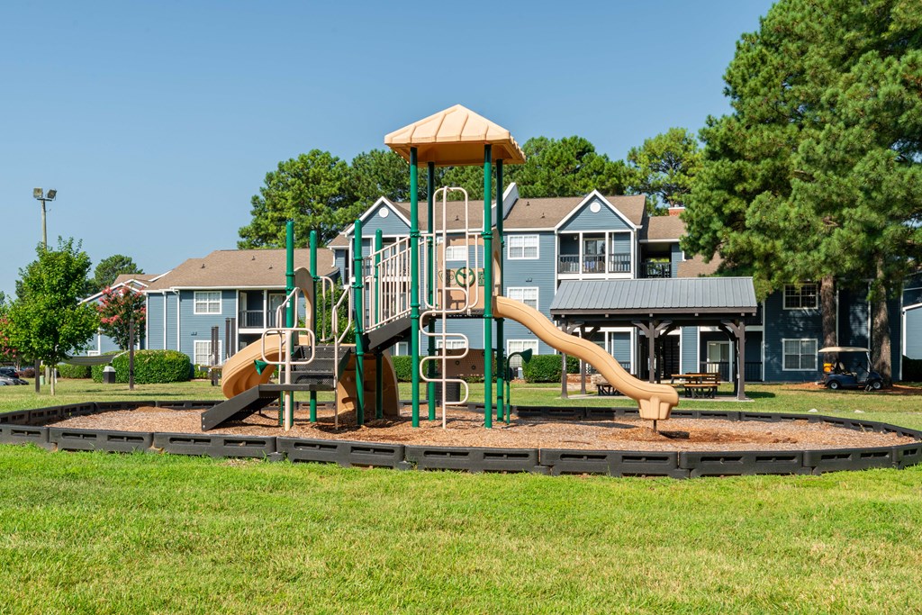 our apartments showcase a playground