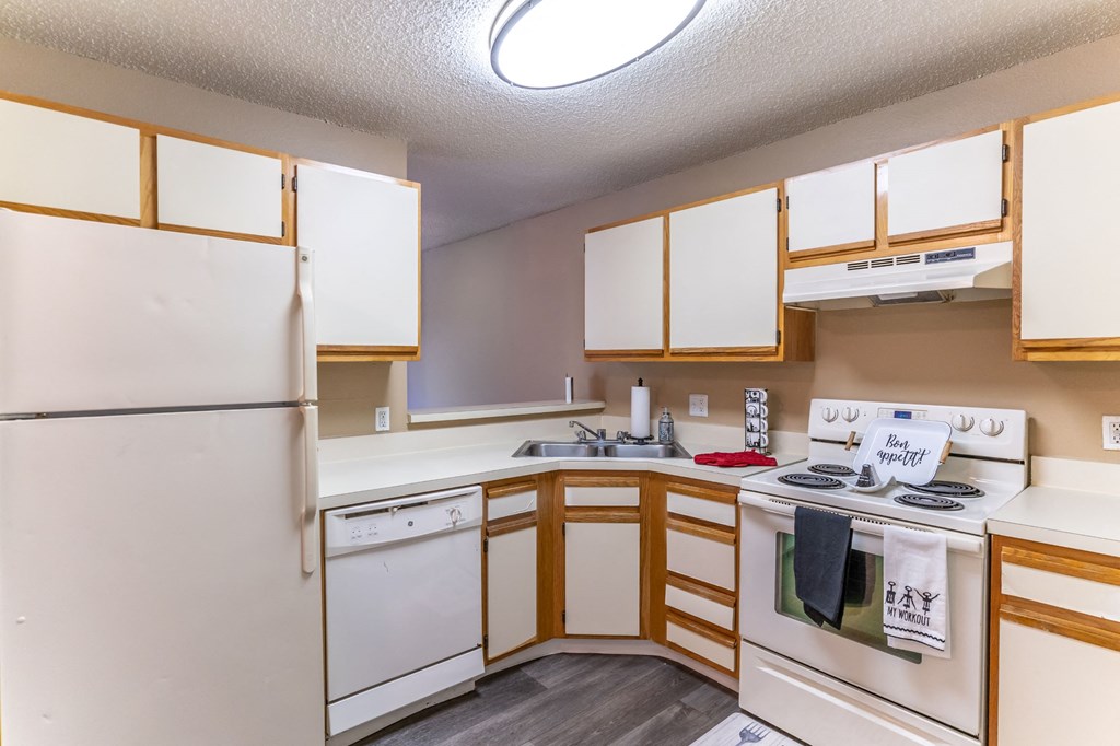 Kitchen at The Avenues of Baldwin Park in Orlando, FL