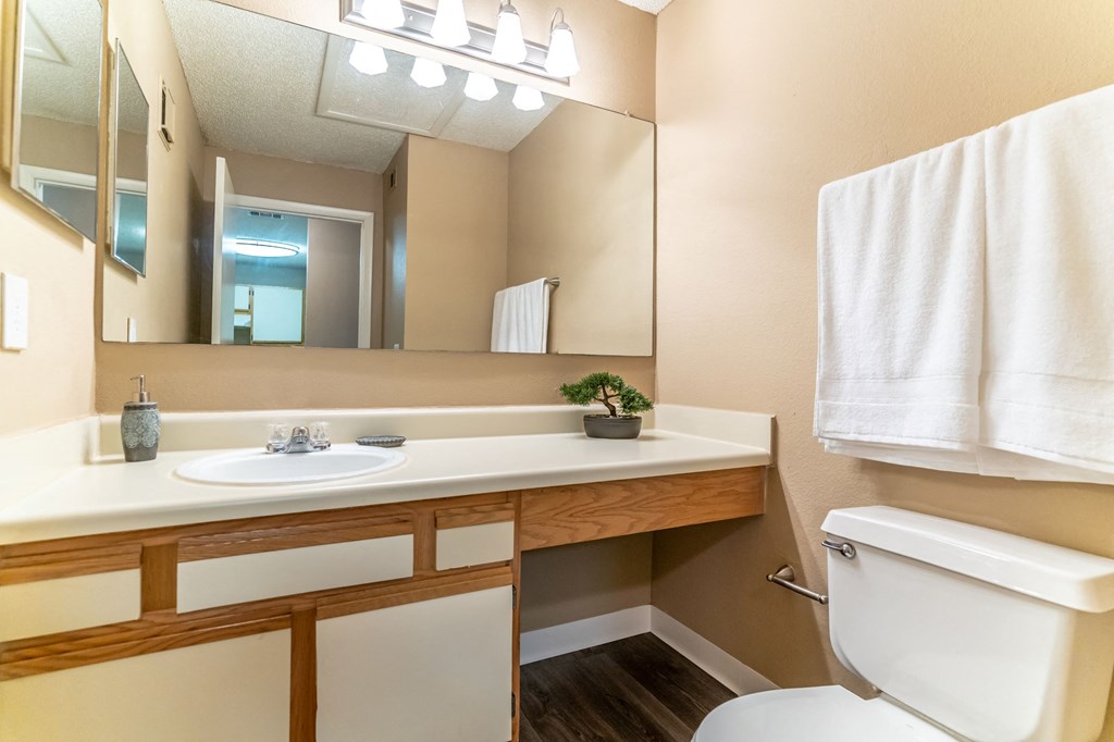 Bathroom at The Avenues of Baldwin Park in Orlando, FL