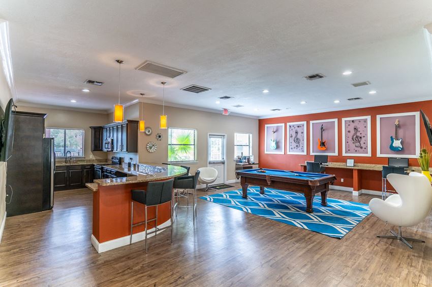 Clubhouse at The Avenues of Baldwin Park in Orlando, FL Clubhouse at The Avenues of Baldwin Park in Orlando, FL