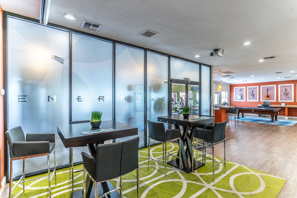 Resident Lounge at The Avenues of Baldwin Park in Orlando, FL