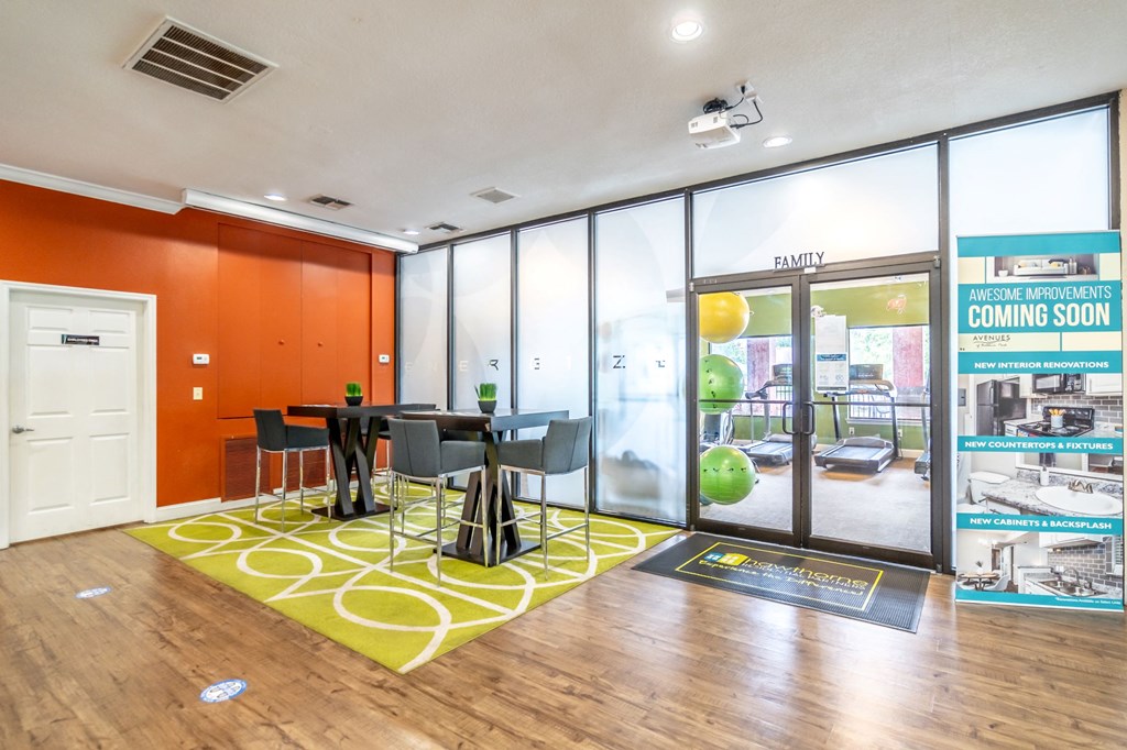 Resident Lounge at The Avenues of Baldwin Park in Orlando, FL