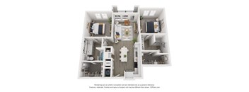 a 3 bedroom floor plan of a 2100 sq ft