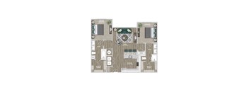 a floor plan of a home