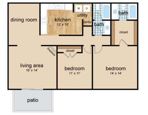 1900 Rice Mine N Rd. 1-3 Beds Apartment for Rent - Photo Gallery 31