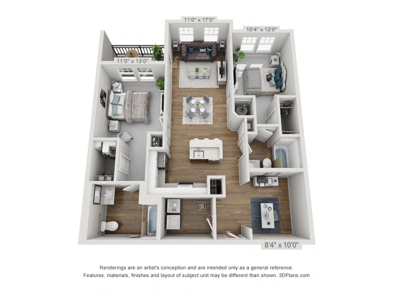 2 bedroom apartment floor plan hawthorne at parkside