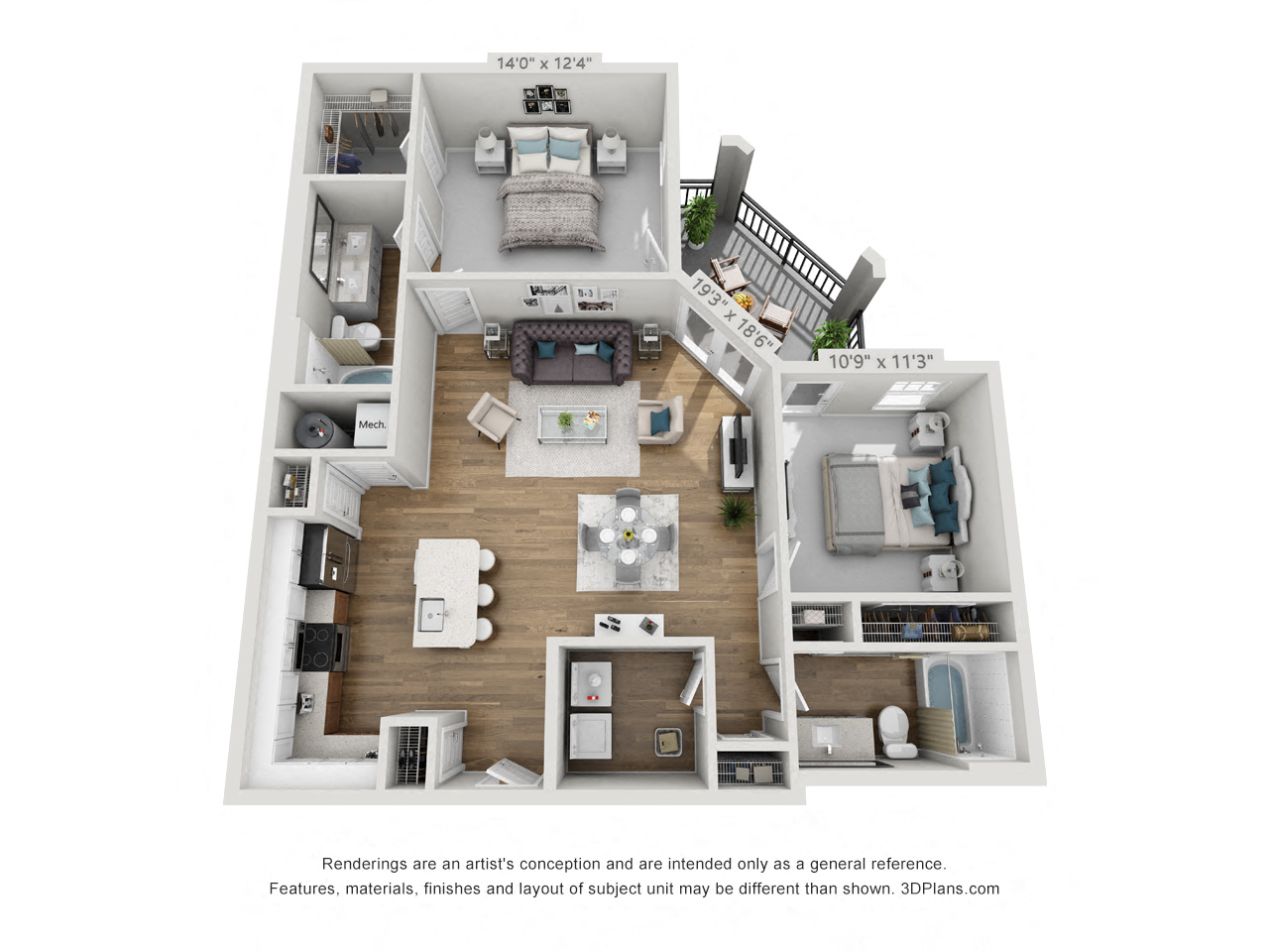 2 bedroom apartment floor plan hawthorne at parkside