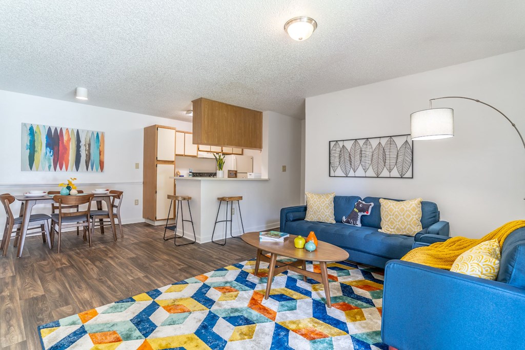 Open-Concept Floor Plan at Barber Park Apartments in Orlando FL