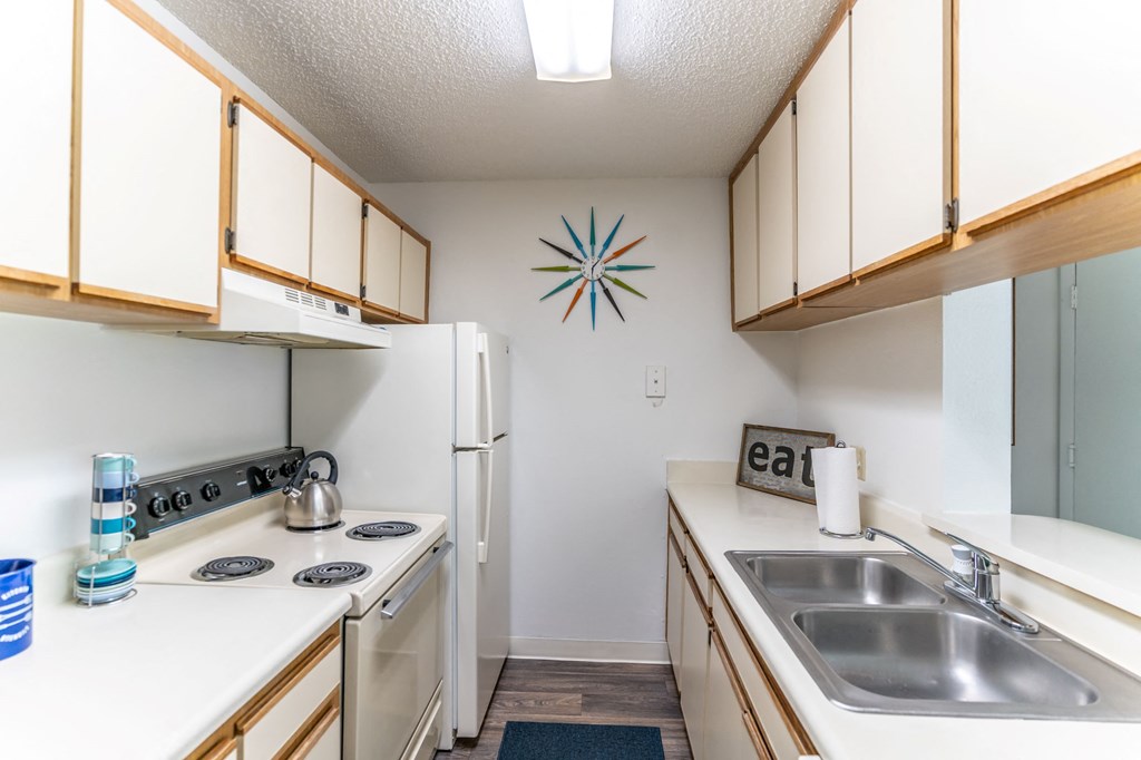 Kitchen at Barber Park Apartments in Orlando FL