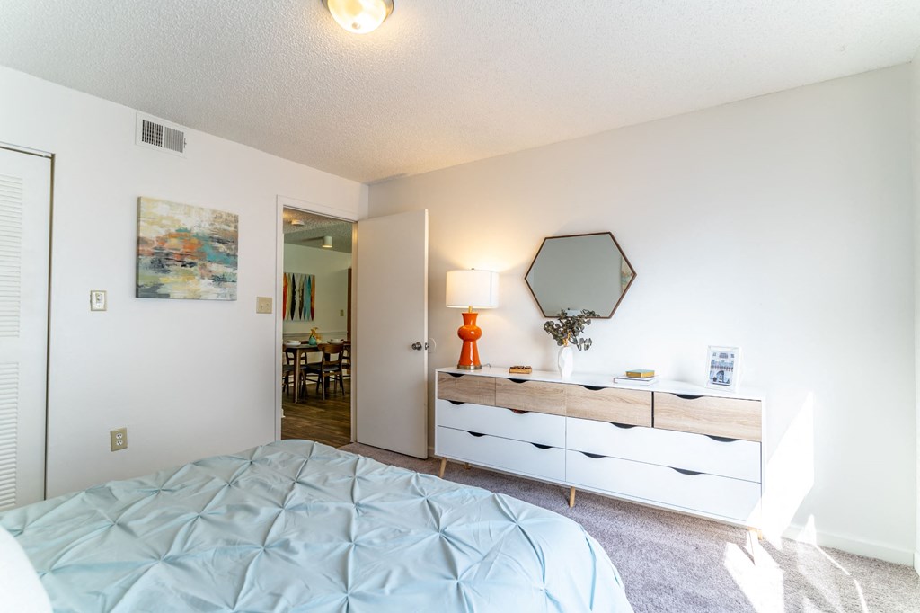 Spacious Bedroom at Barber Park Apartments in Orlando FL