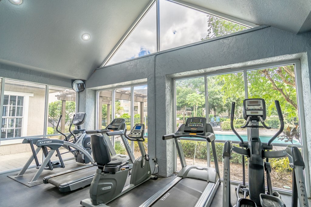 Fitness Center at Barber Park Apartments in Orlando, FL