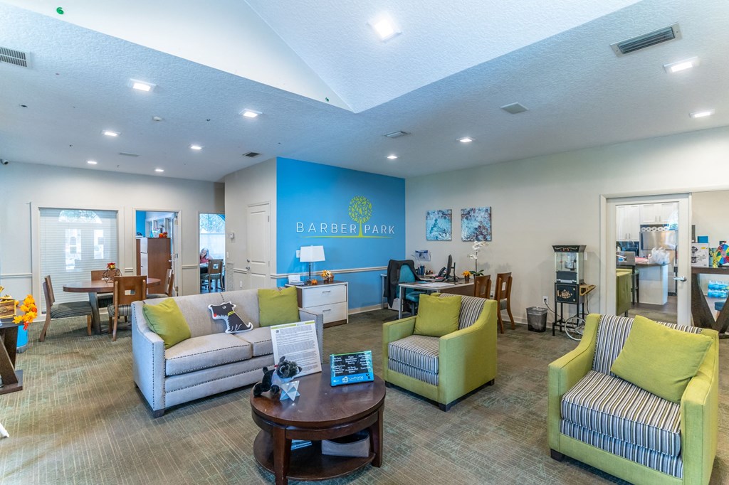 Clubhouse at Barber Park Apartments in Orlando, FL