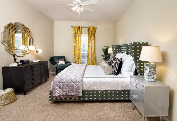 The Belmonts bedroom with dual master suite option