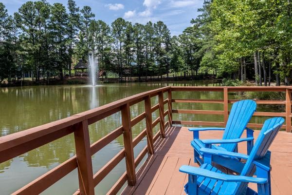 Private Lake with Jogging Trail and Scenic Overlook at the Belmont
