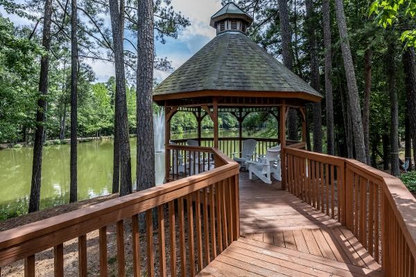 Private Lake with Jogging Trail and Scenic Overlook at the Belmont