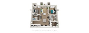 bedroom floor plan an opens up concept in this design